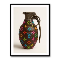Louis Vuitton Fashion Inspired Grenade 3 Wall Art